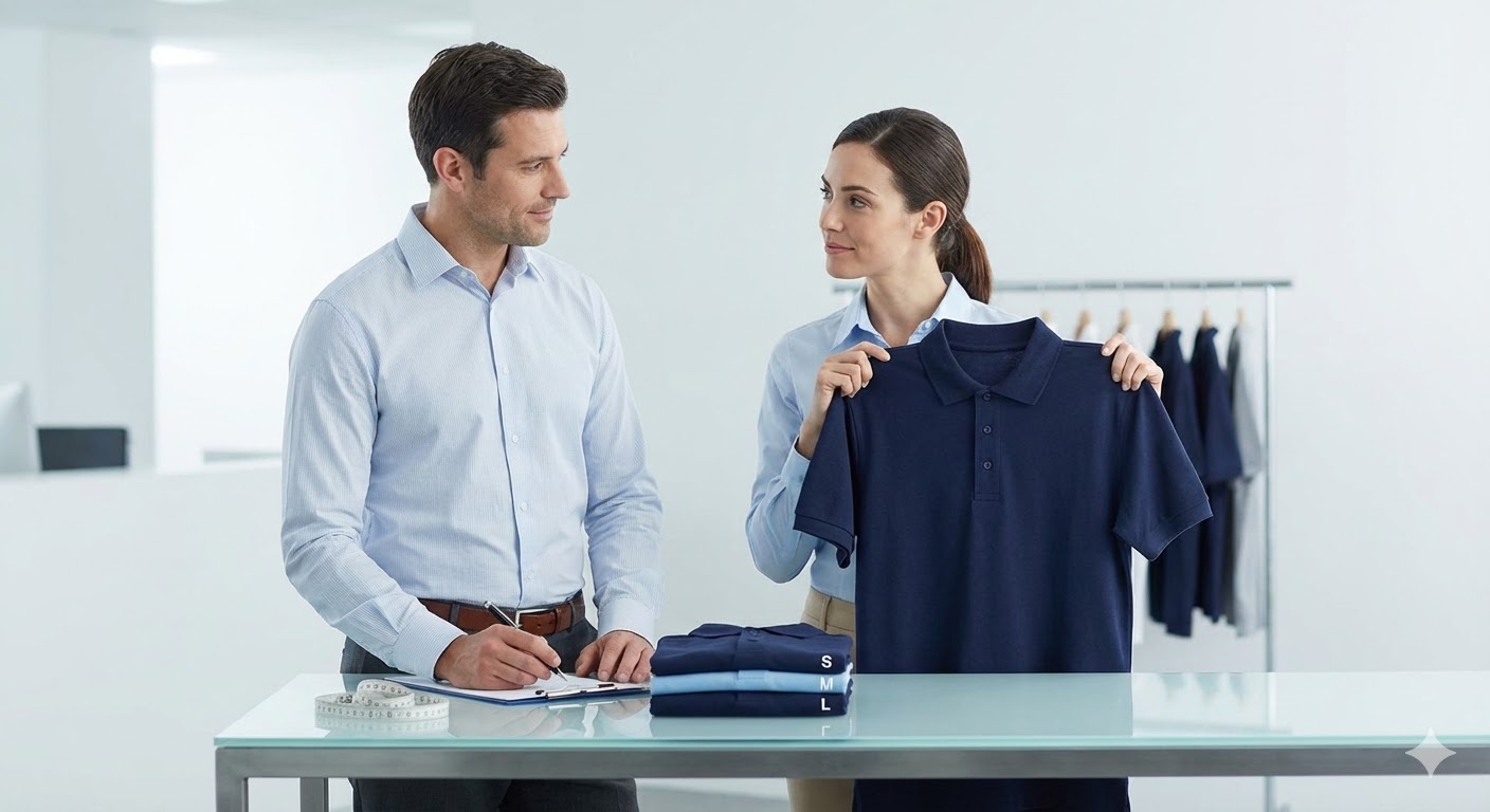 Pre-production garment sizing session at BR Apparel